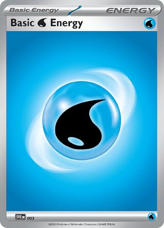 Basic Water Energy, Play! Pokémon Prize Pack Series Four 003