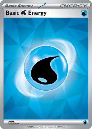 Basic Water Energy, Play! Pokémon Prize Pack Series Six 011