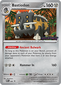 Bastiodon, MEP Black Star Promos 085
