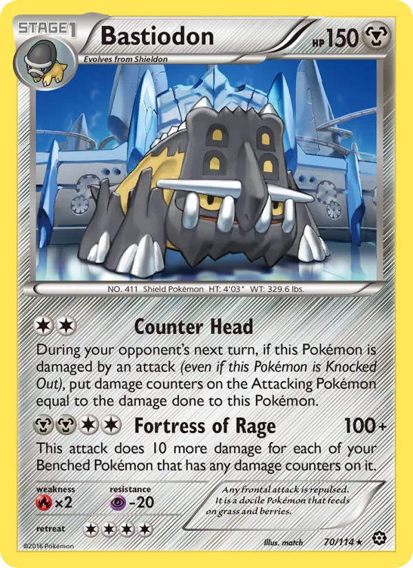 Bastiodon, Steam Siege 070/114