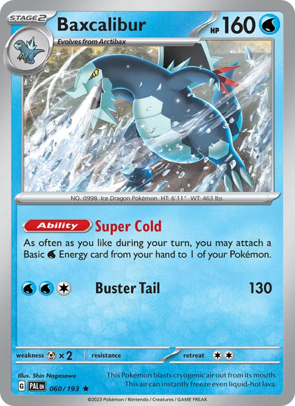 Baxcalibur, Paldea Evolved 060/193