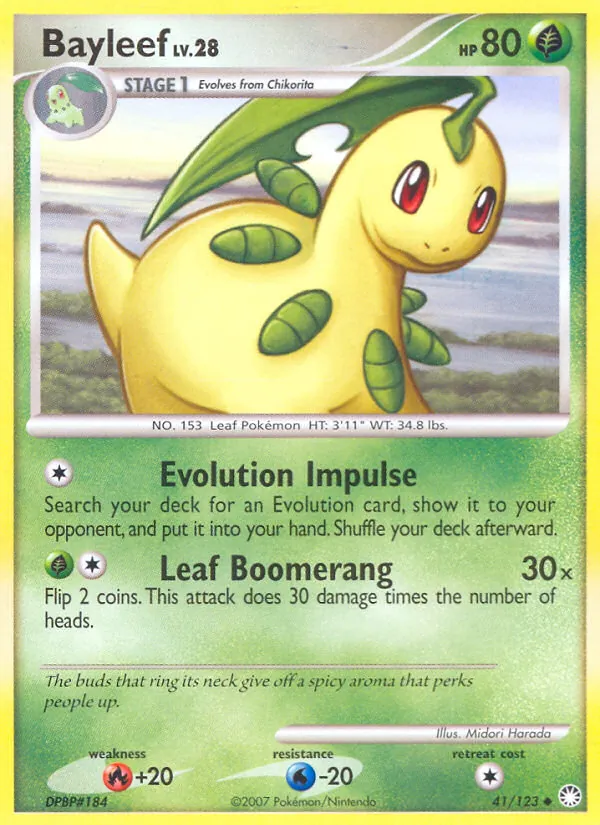Bayleef, Mysterious Treasures 041/123