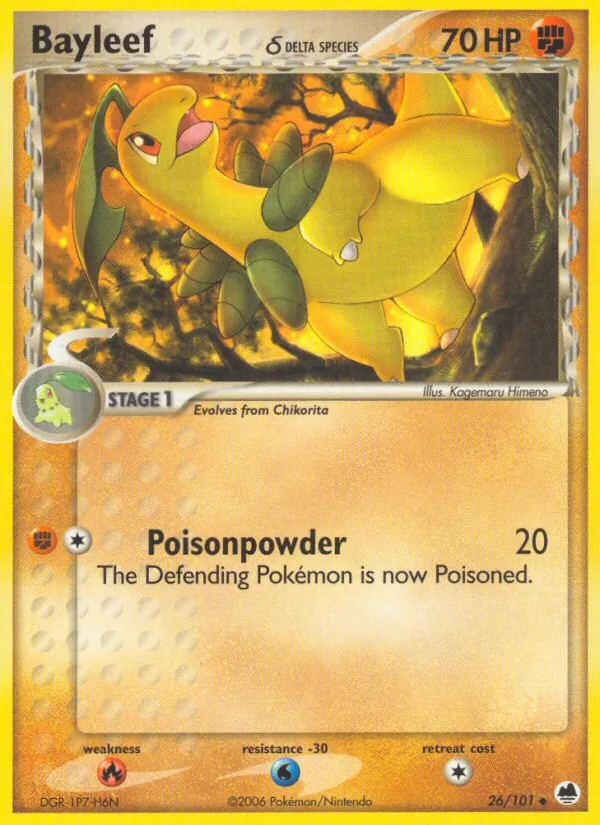 Bayleef δ, Dragon Frontiers 026/101