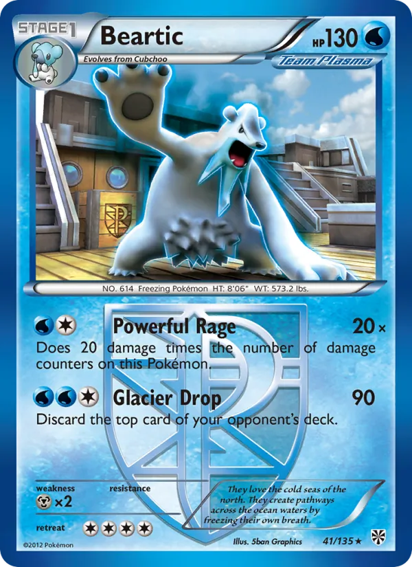 Beartic, Plasma Storm 041/135