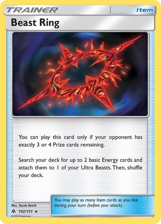 Beast Ring, WC Deck 2018 (Buzzroc) 102/131