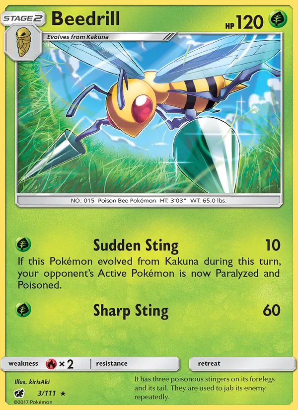 Beedrill, Crimson Invasion 003/111