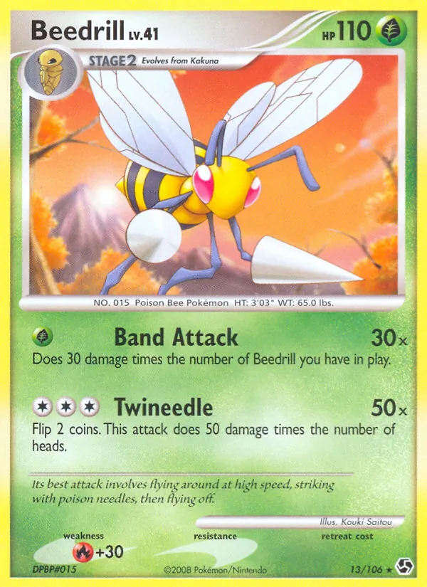 Beedrill, Great Encounters 013/106