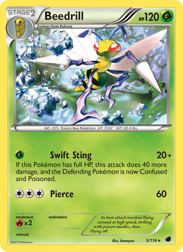 Beedrill, Plasma Freeze 003/116