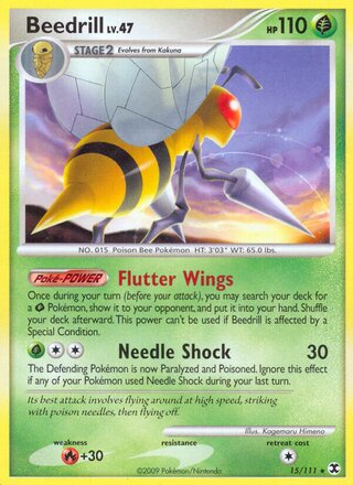 Beedrill, WC Deck 2009 (Luxdrill) 015/111