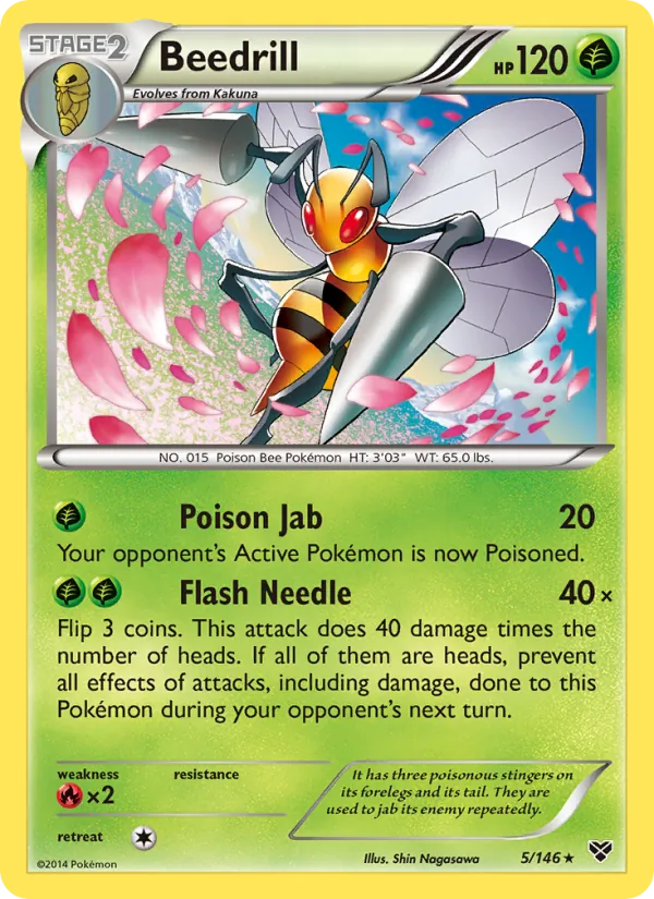 Beedrill, XY 005/146