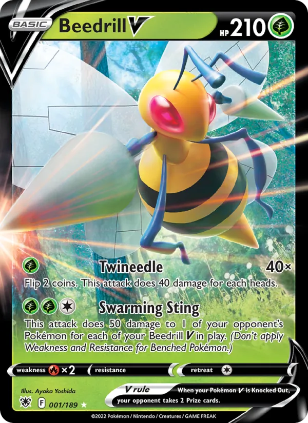 Beedrill V, Astral Radiance 001/189