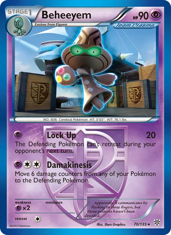 Beheeyem, Plasma Storm 070/135
