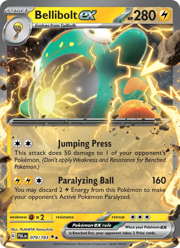 Bellibolt EX, Paldea Evolved 079/193