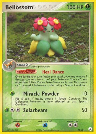 Bellossom, WC Deck 2004 (Blaziken Tech) 016/101