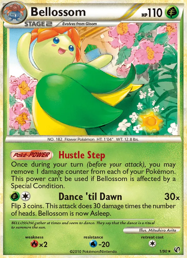 Bellossom, Undaunted 001/090