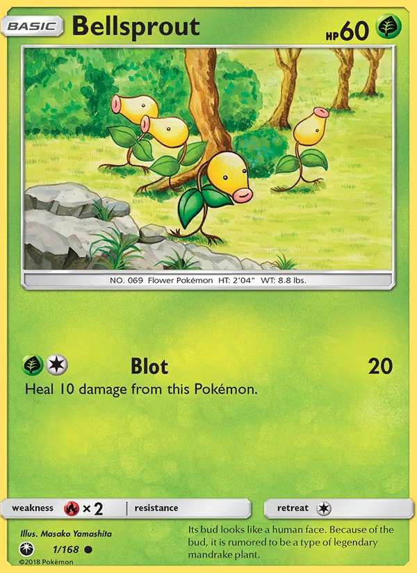 Bellsprout, Celestial Storm 001/168
