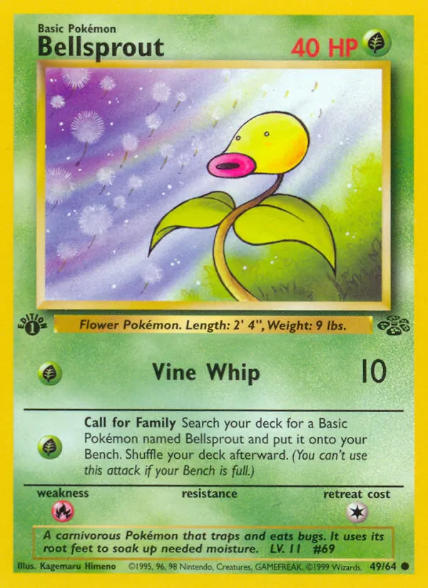 Bellsprout, Jungle 049/064
