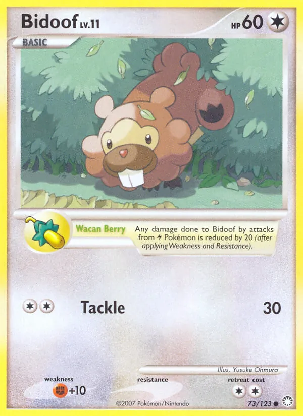 Bidoof, Mysterious Treasures 073/123