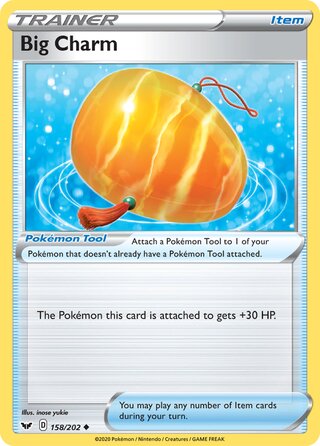 Big Charm, Play! Pokémon Prize Pack Series One 158/202