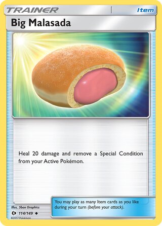 Big Malasada, SM Trainer Kit (Alolan Sandslash) 114/149