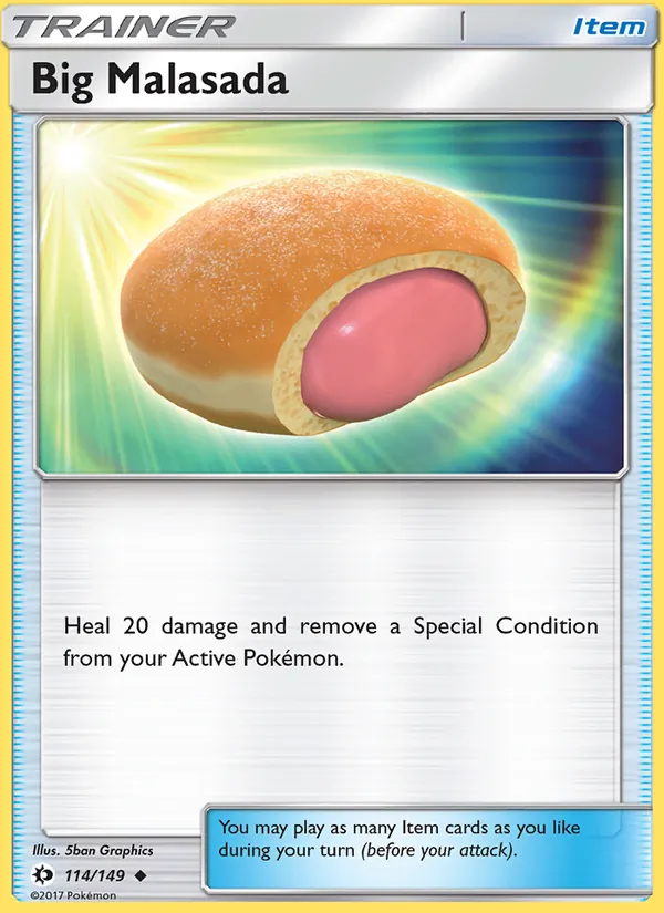 Big Malasada, Sun & Moon 114/149