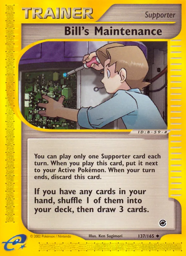 Bill's Maintenance, Expedition Base Set 137/165