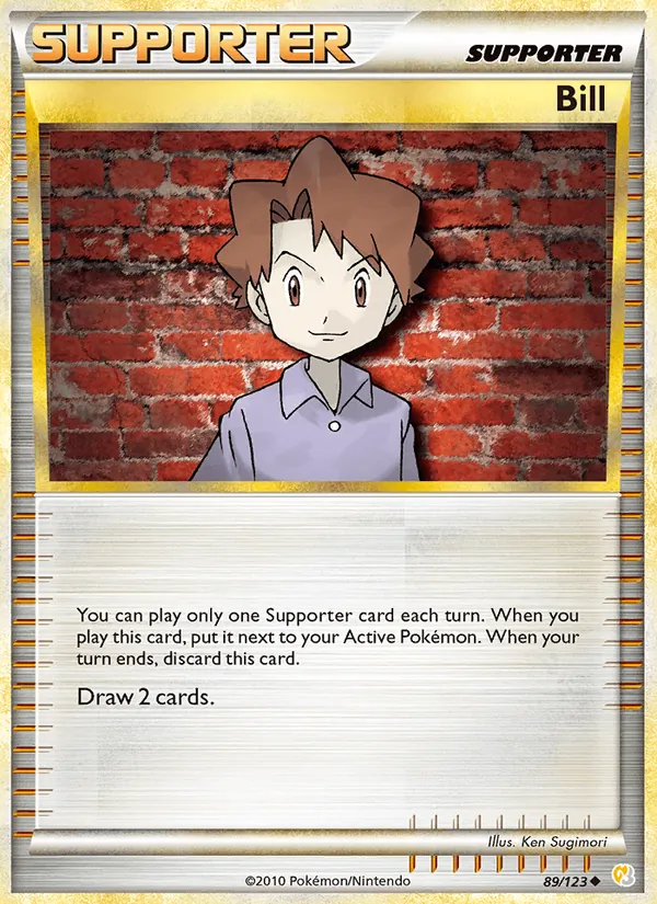 Bill, HeartGold & SoulSilver 089/123