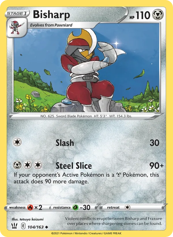 Bisharp, Battle Styles 104/163
