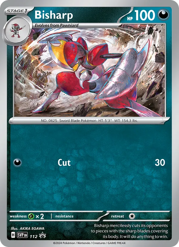 Bisharp, Battle Academy 2024 (Darkrai) 112