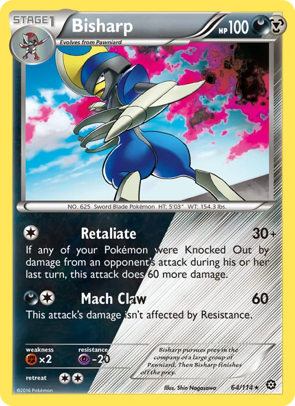Bisharp, Steam Siege 064/114
