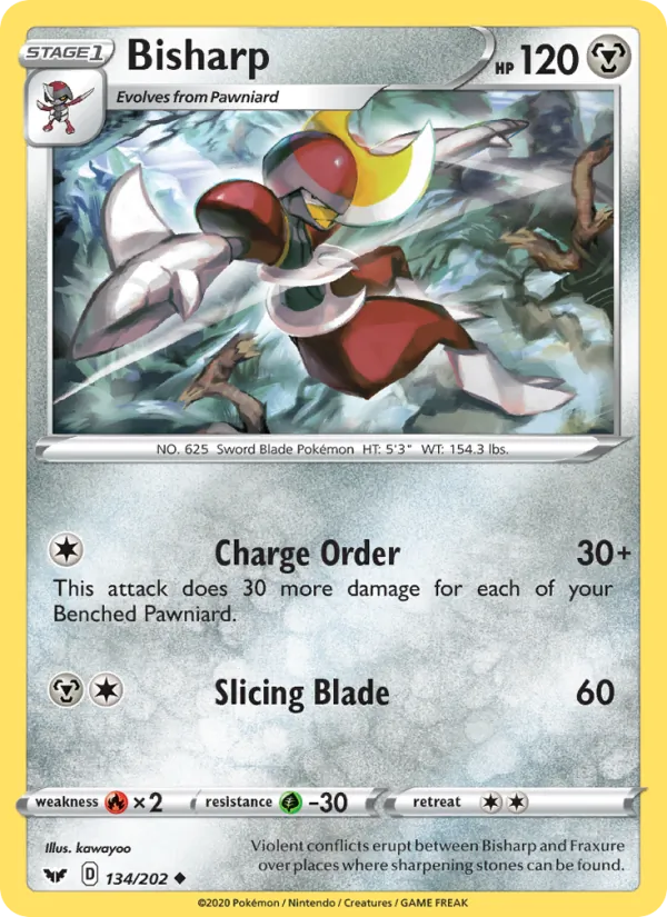 Bisharp, Sword & Shield 134/202