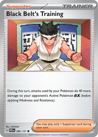 Black Belt's Training, Prismatic Evolutions 096/131