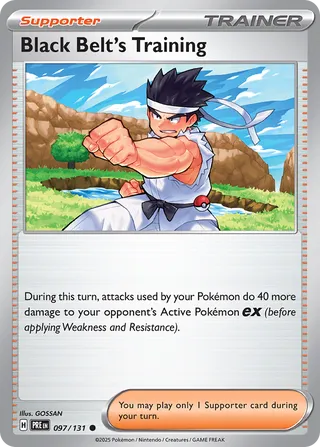 Black Belt's Training, Prismatic Evolutions 097/131