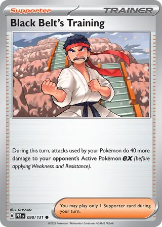 Black Belt's Training, Prismatic Evolutions 098/131