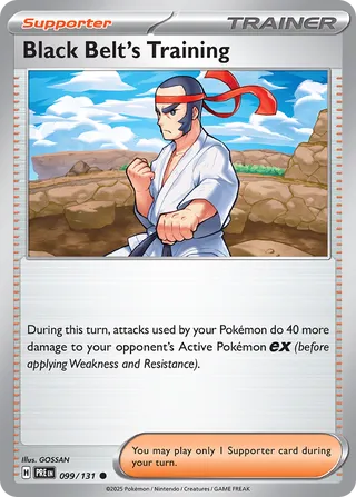 Black Belt's Training, Prismatic Evolutions 099/131