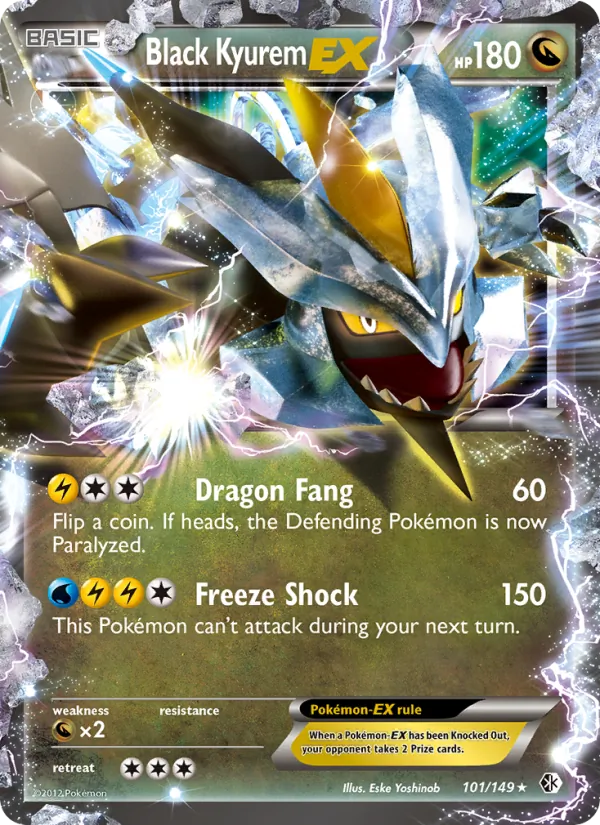 Black Kyurem-EX, Boundaries Crossed 101/149