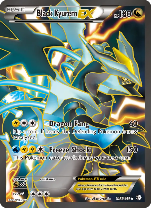 Black Kyurem-EX, Boundaries Crossed 145/149