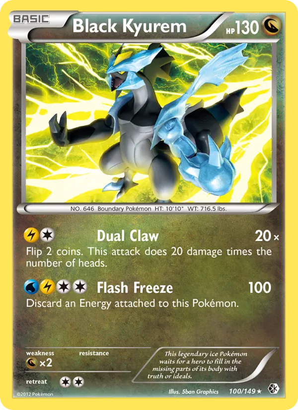 Black Kyurem, Boundaries Crossed 100/149