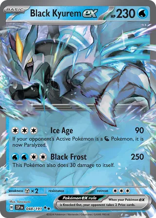 Black Kyurem EX, Surging Sparks 048/191