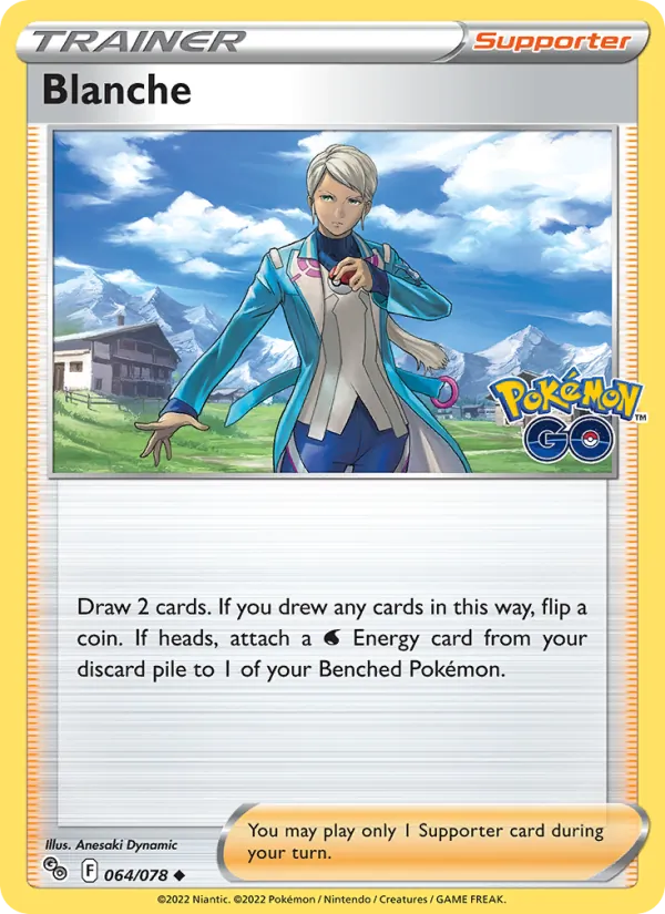 Blanche, Pokémon GO 064/078