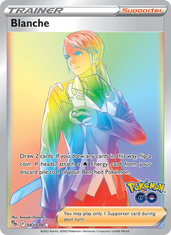 Blanche, Pokémon GO 082/078