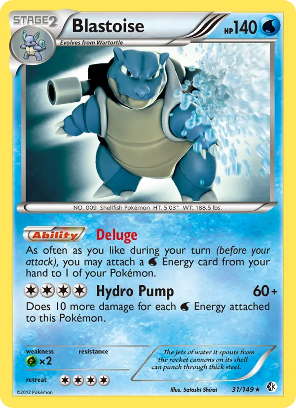 Blastoise, Boundaries Crossed 031/149