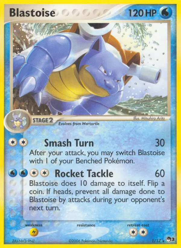 Blastoise, POP Series 3 001/017