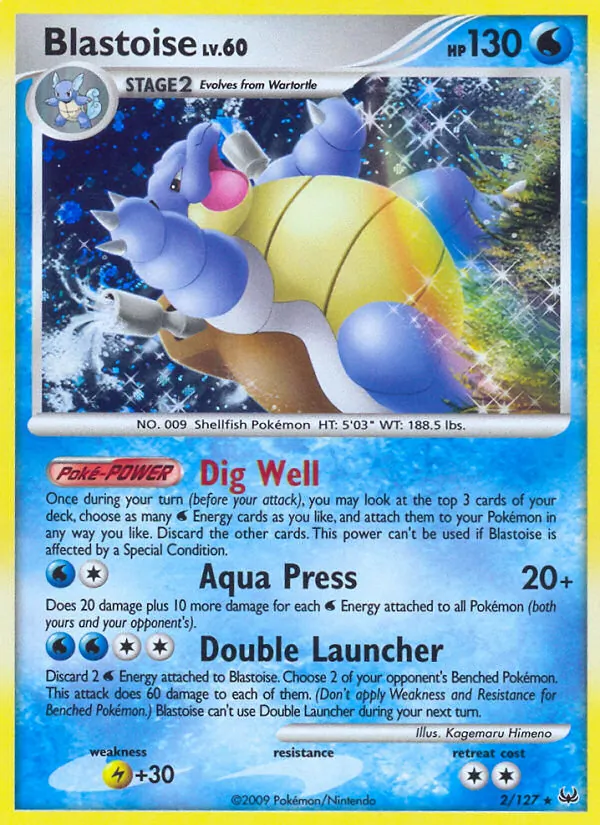 Blastoise, Platinum 002/127