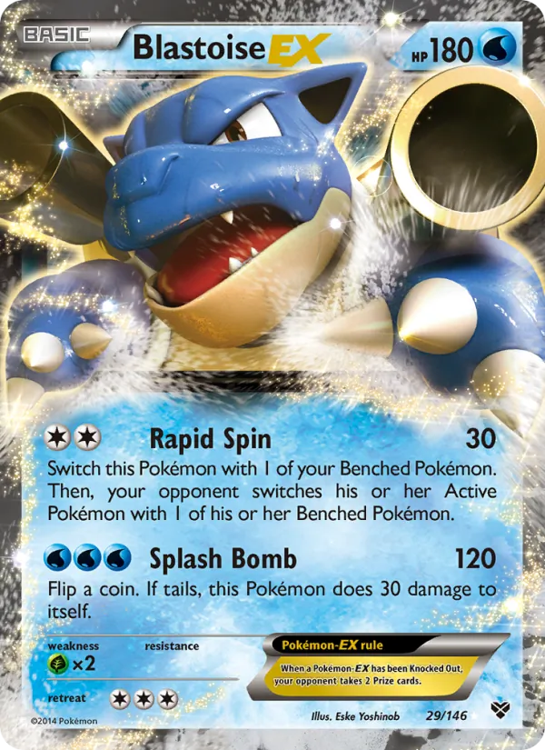 Blastoise EX, XY 029/146