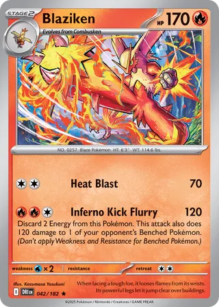 Blaziken, Destined Rivals 042/182