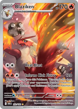 Blaziken, Destined Rivals 192/182