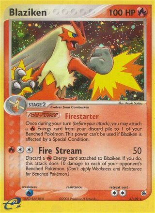 Blaziken, WC Deck 2004 (Blaziken Tech) 003/109
