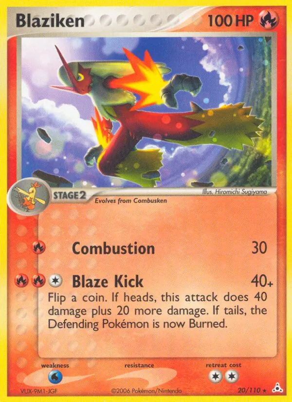 Blaziken, Holon Phantoms 020/110