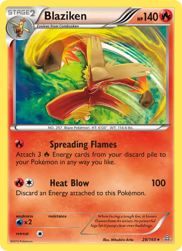 Blaziken, Primal Clash 028/160